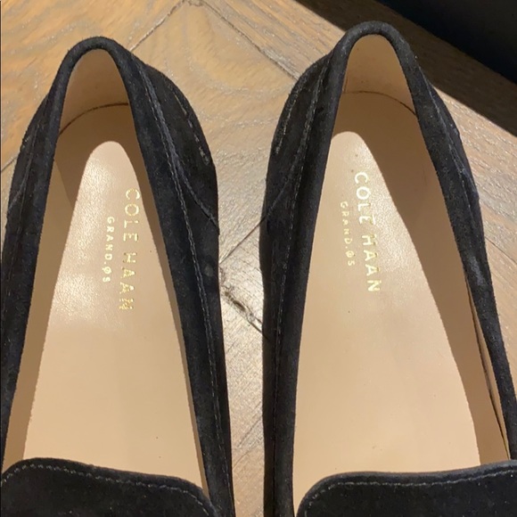 New Cole Haan Suede Tassel Loafers. Like new, gently used. - Picture 5 of 7
